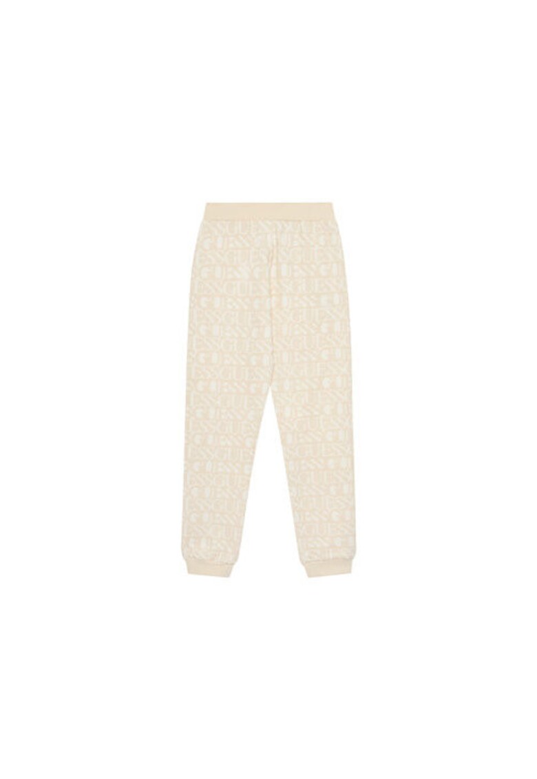 Pantaloni de trening din bumbac cu model logo