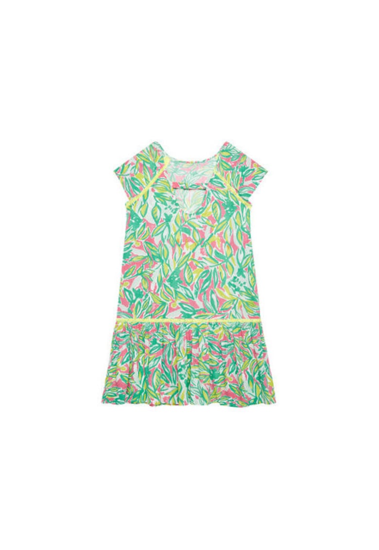 Rochie de vara fete  4UIACV03G - Viscoza - Multicolor