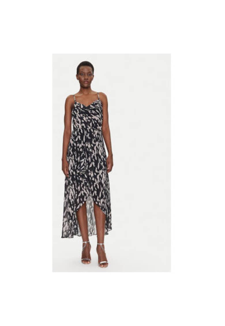 Rochie de vara dama  251-REMA1 - Poliester - Negru - Negru