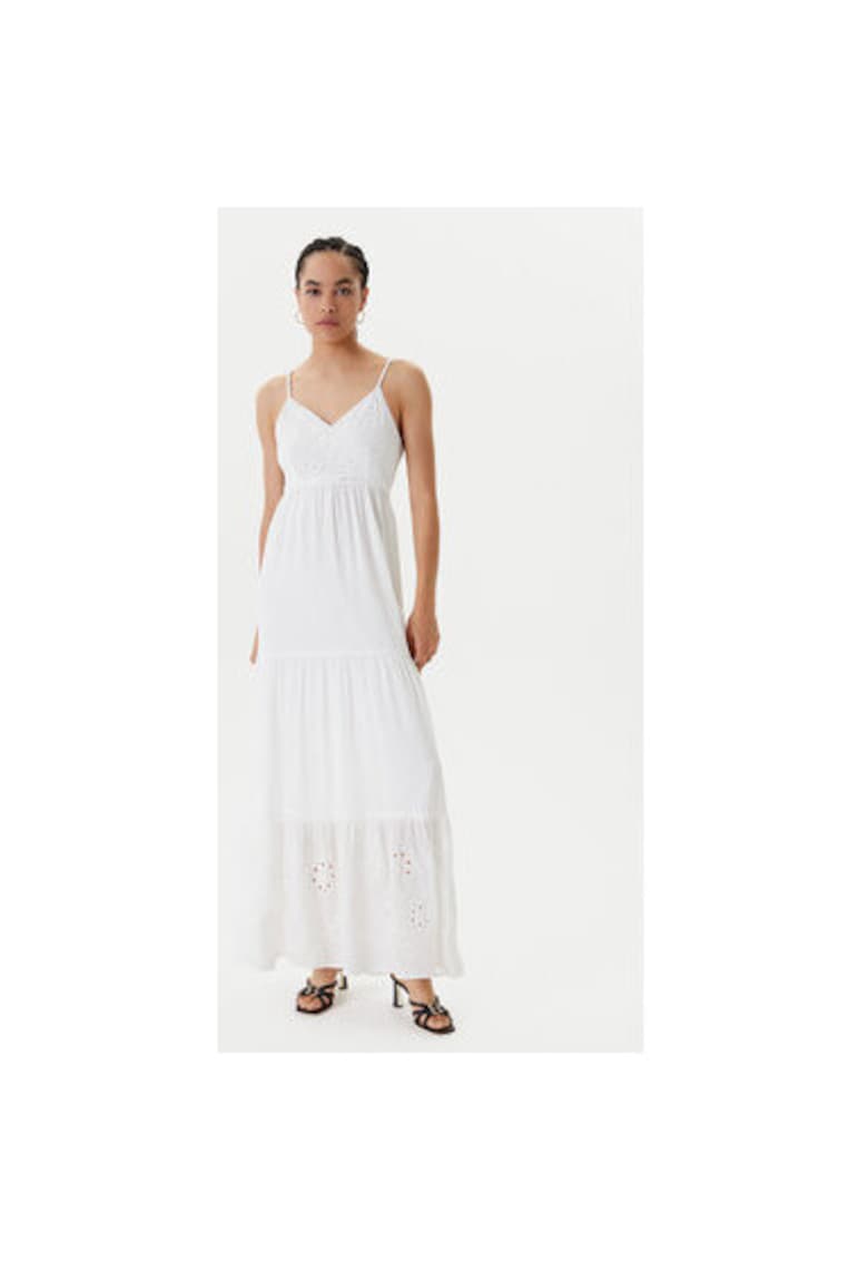 Rochie de vara dama  242-ROUBI - Poliester - Alb - Alb