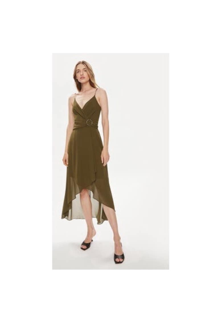 Rochie dama -  303918880 - Poliester reciclat/Poliester - Maro - Maro