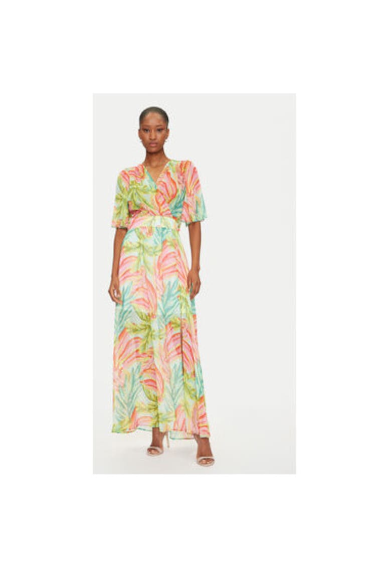 Rochie de vara dama  251-RCARI.F - Poliester - Multicolor - Multicolor