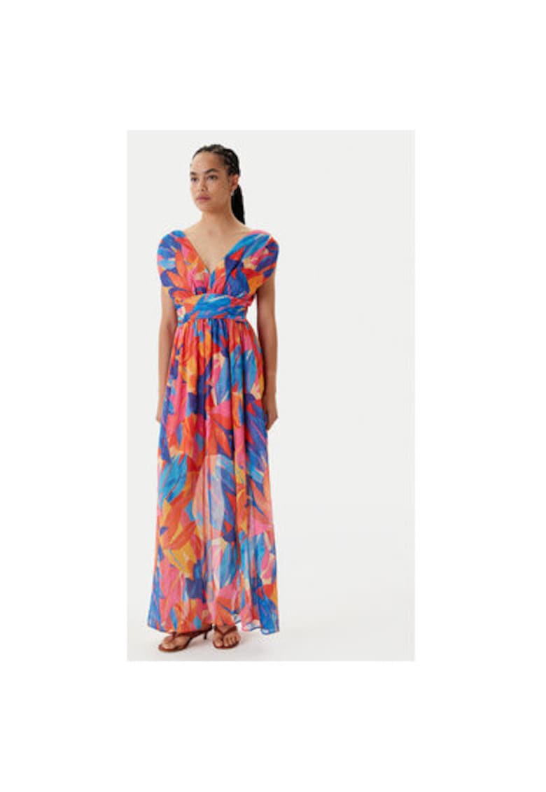 Rochie de vara dama  251-RUPIL.F - Poliester - Multicolor - Multicolor