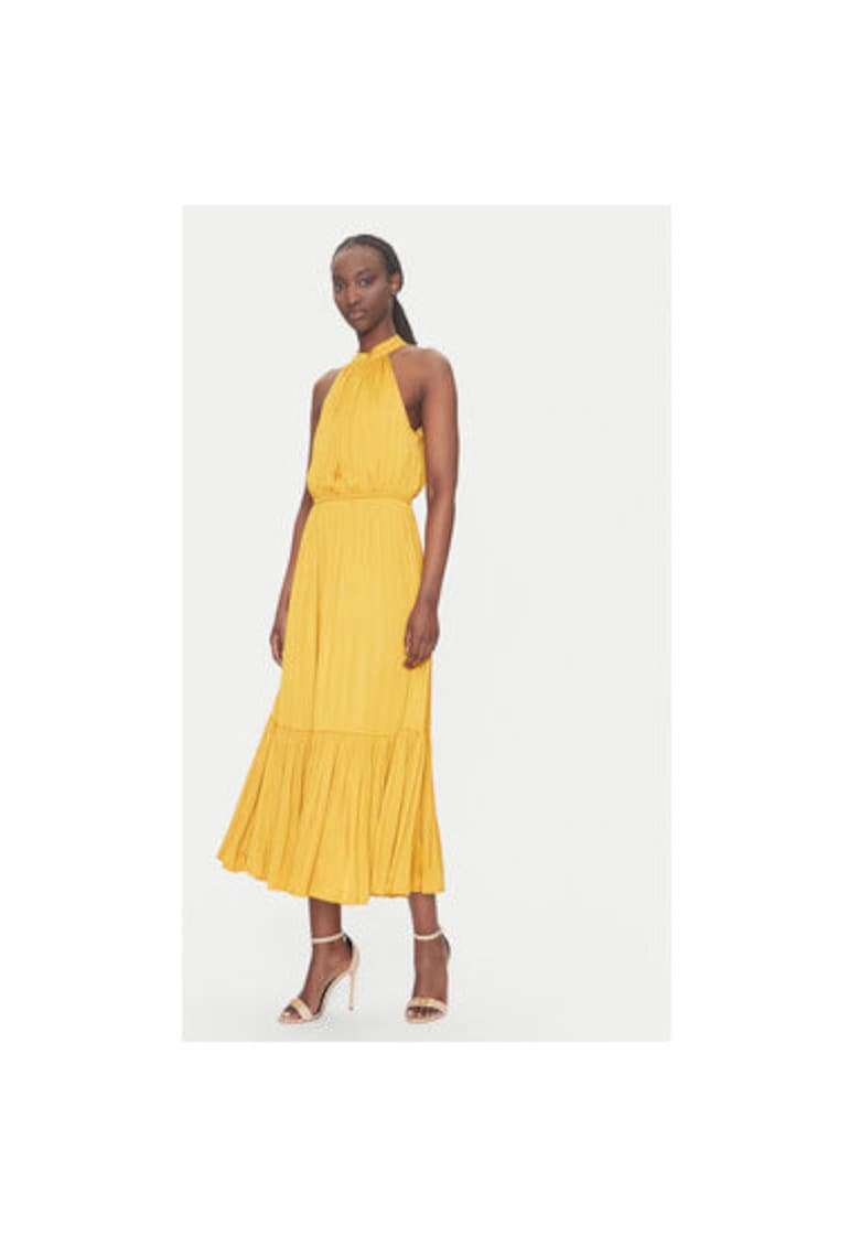 Rochie dama  222-RAMAGE - Poliester - Galben - Galben