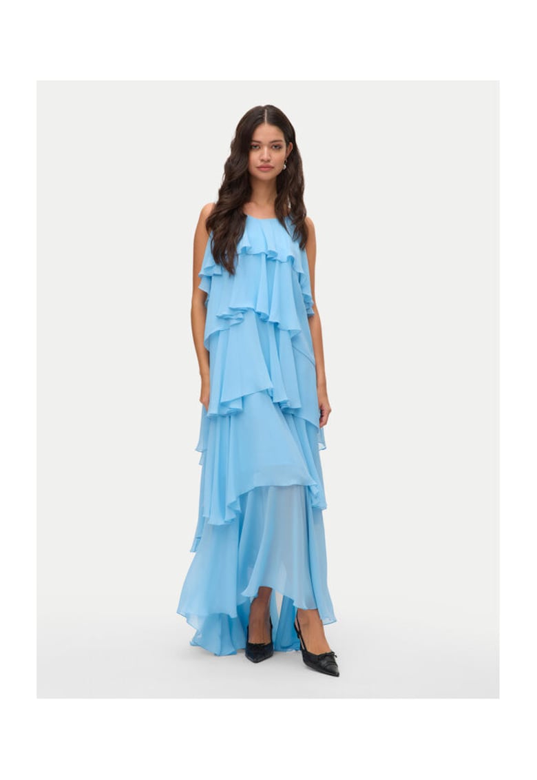 Rochie dama  10331377 - Poliester - Albastru deschis - Albastru deschis