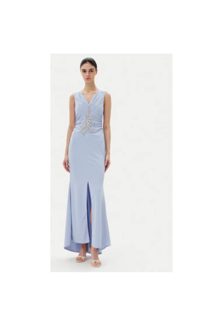 Rochie dama  CFC0123081003 - Poliester - Albastru deschis - Albastru deschis