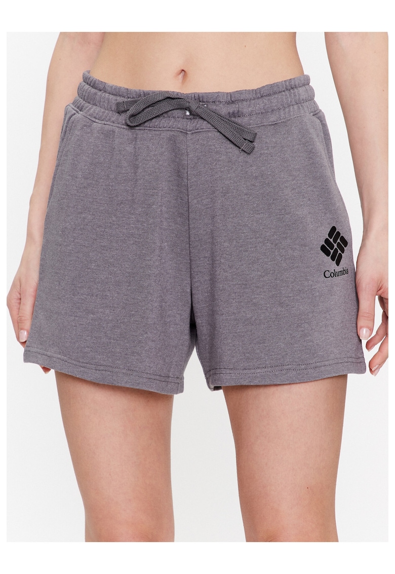 Oferte la Pantaloni scurti dama -  301588276 - Bumbac/Poliester - Gri - Gri