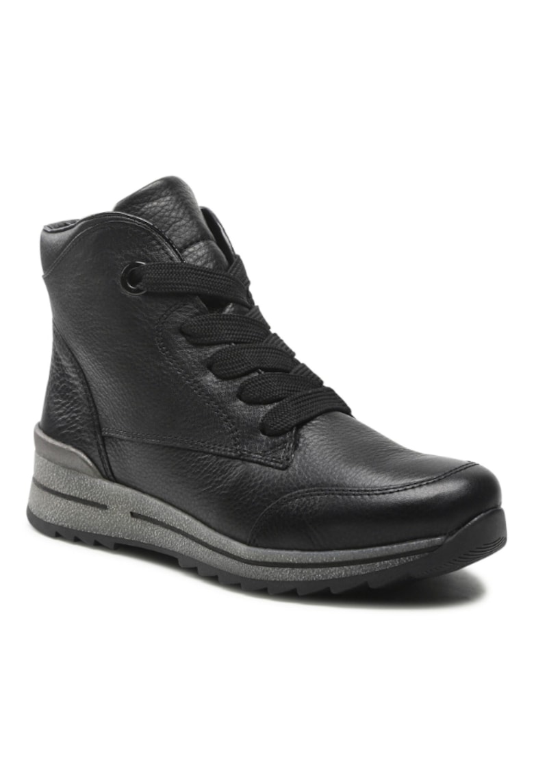 Ghete dama -  301529705 - Negru - Piele naturala - Negru