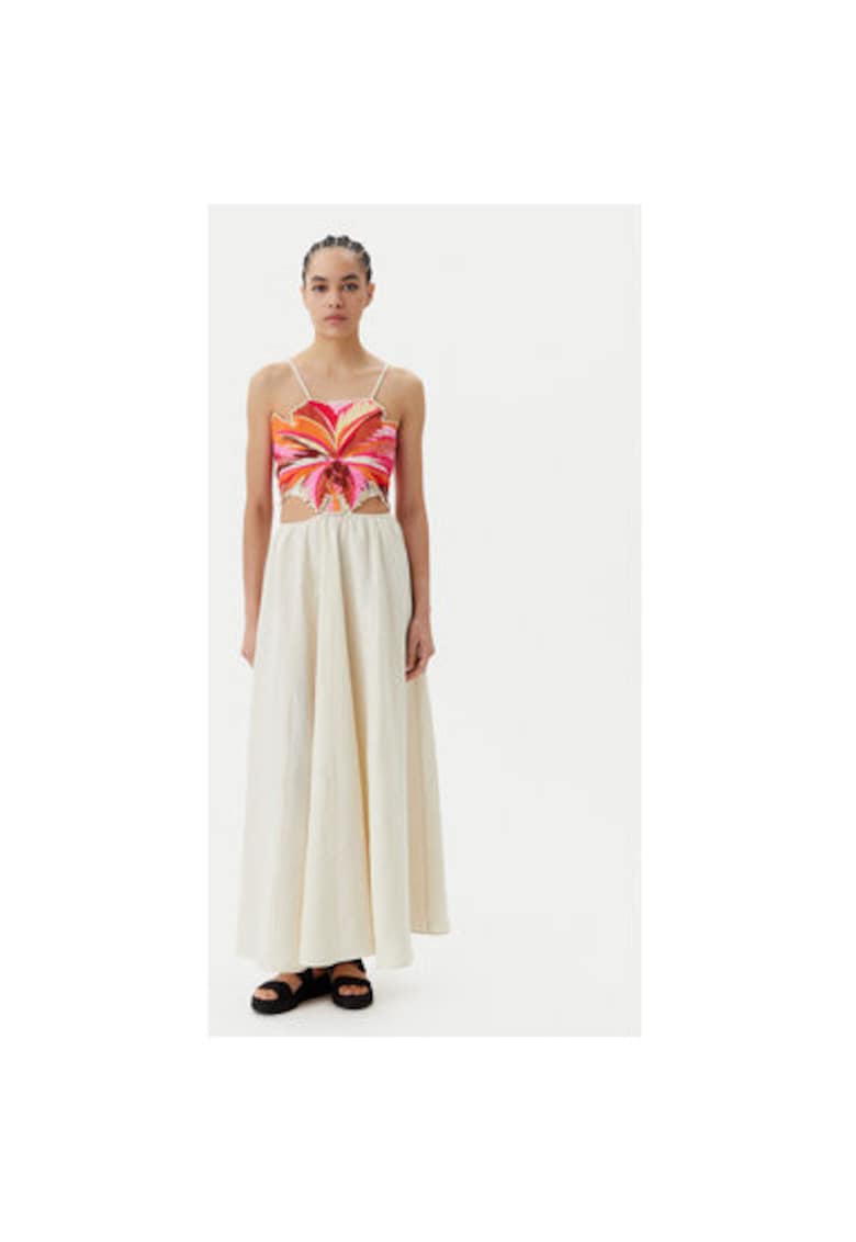Rochie de vara dama  PT2530CLD001 - In - Bej - Bej