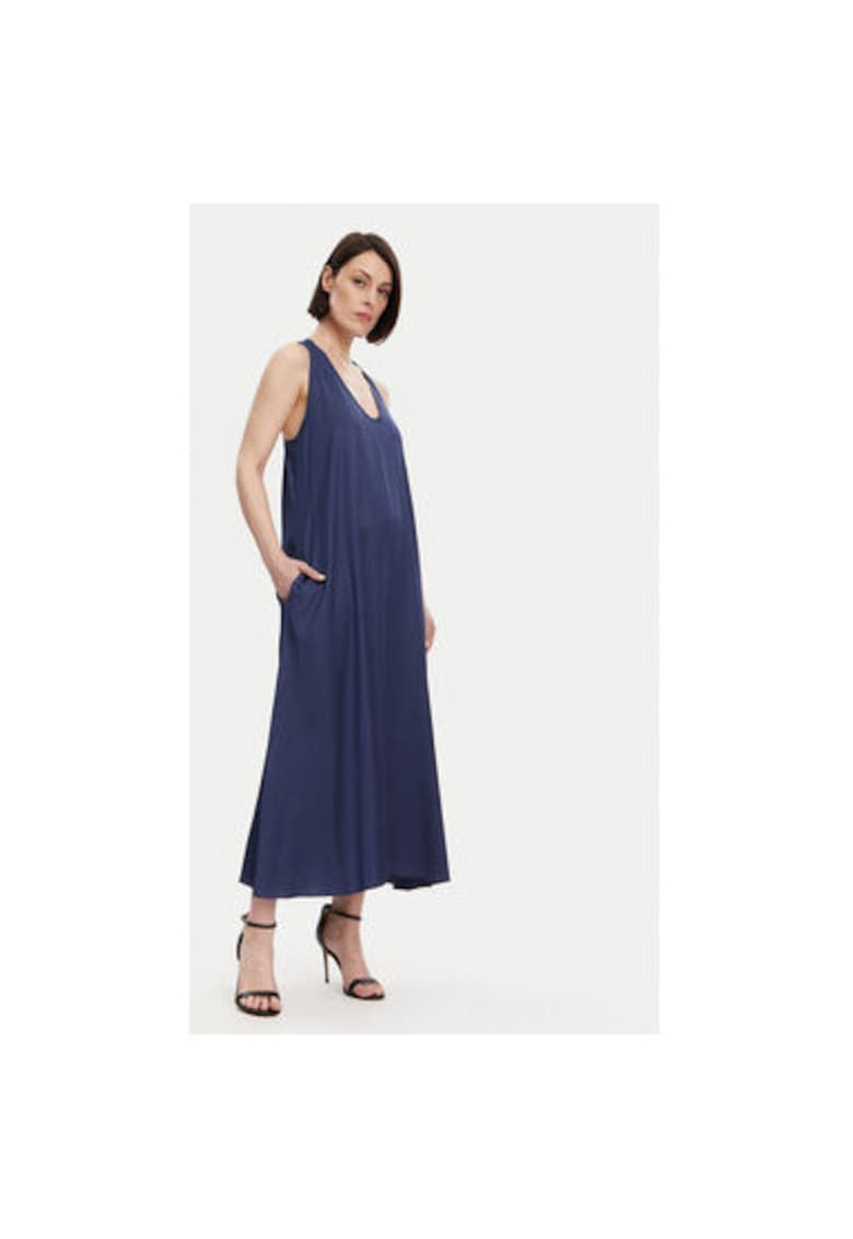 Rochie de vara dama  FS25SD3005W64101 - Viscoza - Bleumarin - Bleumarin