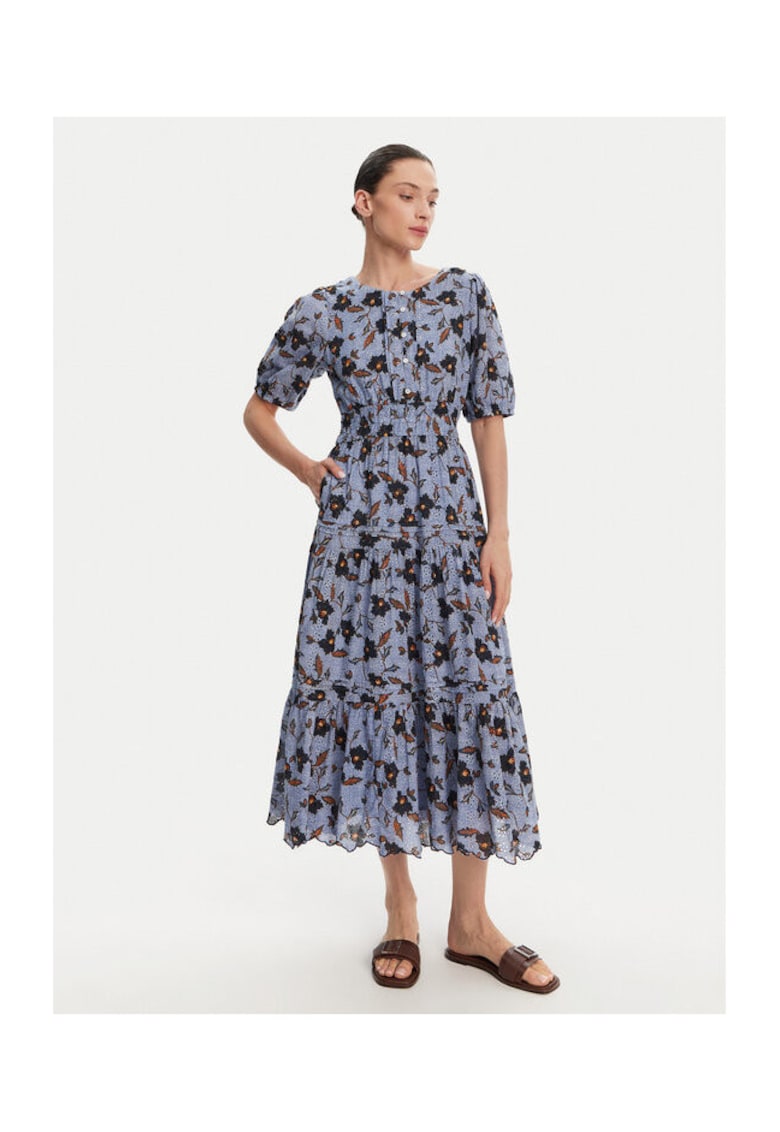 Rochie de vara dama  PL953695 - Bumbac - Albastru deschis - Albastru deschis