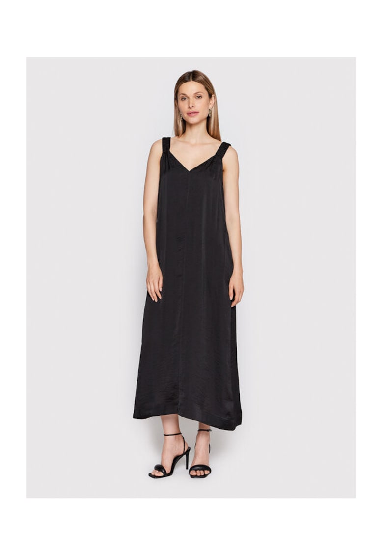 Rochie dama -  300315859 - Poliester - Negru - Negru