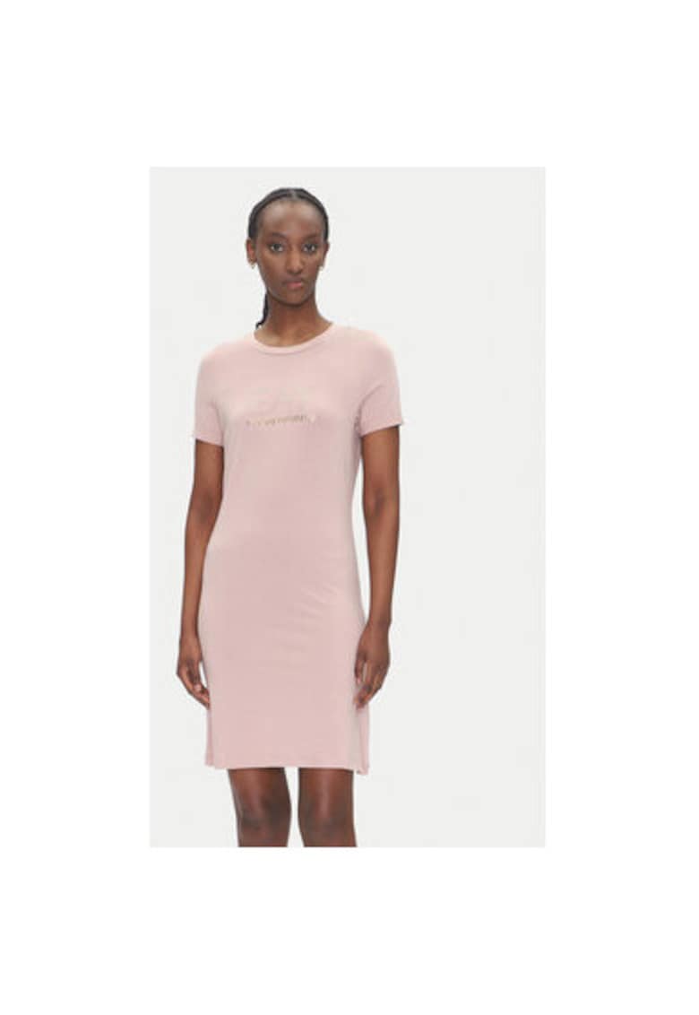 Rochie dama  Emporio Armani - 7W000478 AF12500 - Bumbac/Modal - Roz - Roz