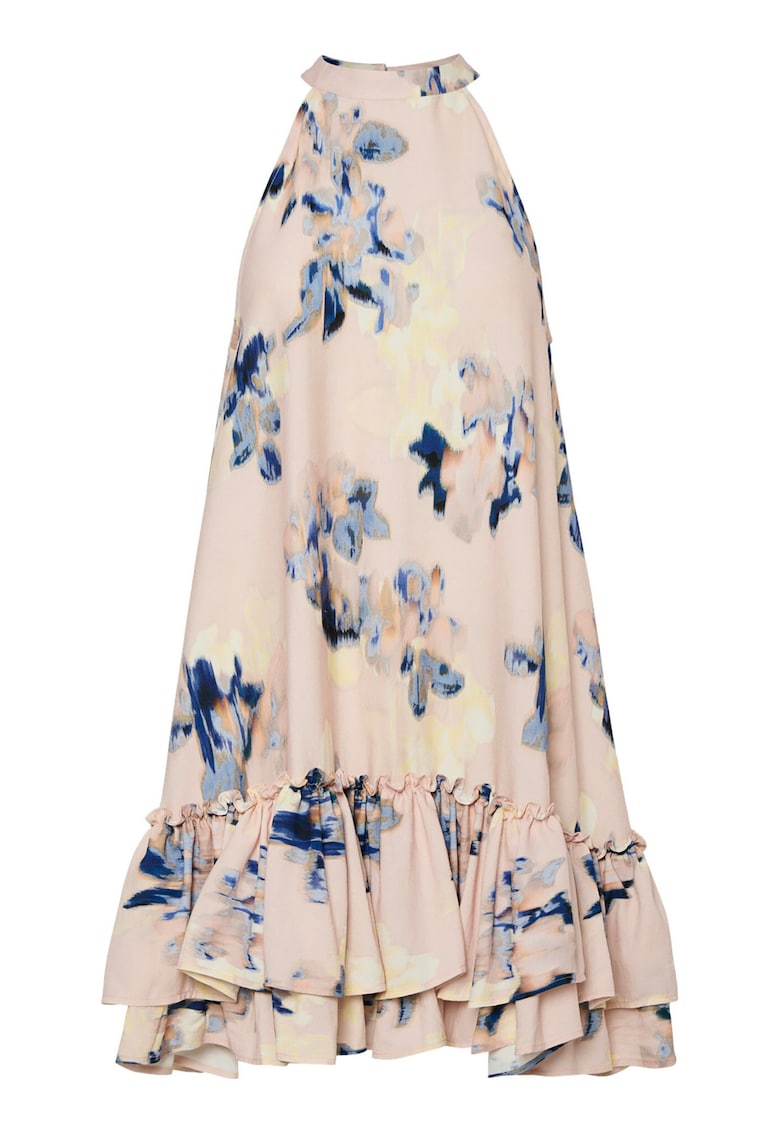 Rochie de vara dama  26037247 - Viscoza/Poliamida - Roz