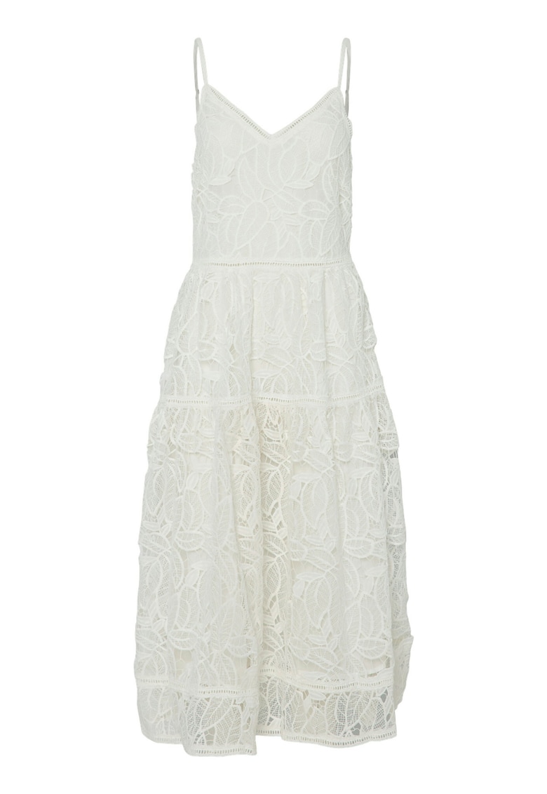Rochie de vara dama  26037183 - Poliester reciclat - Alb