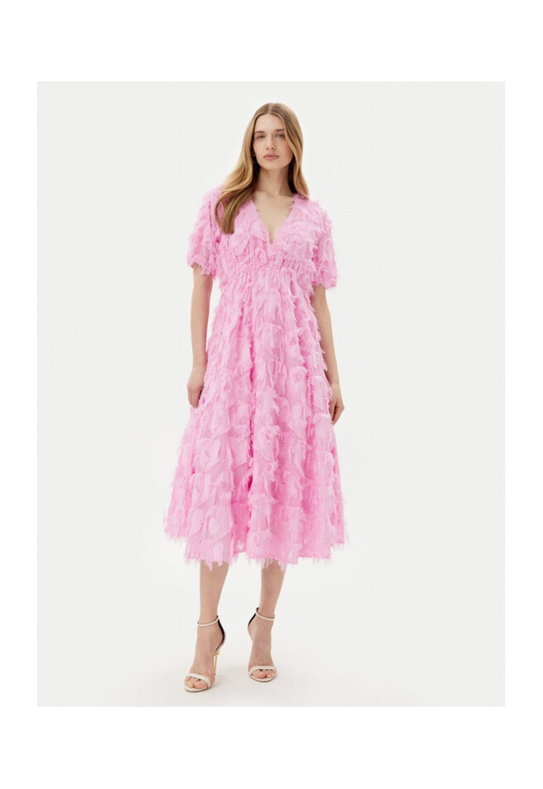 Oferte la Rochie cocktail dama  26029780 - Sintetic - Roz
