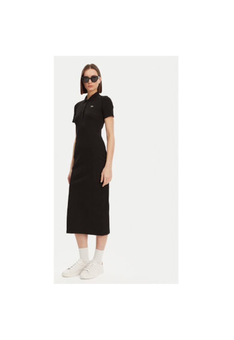 Rochie dama  EF9622 - Bumbac - Negru - Negru