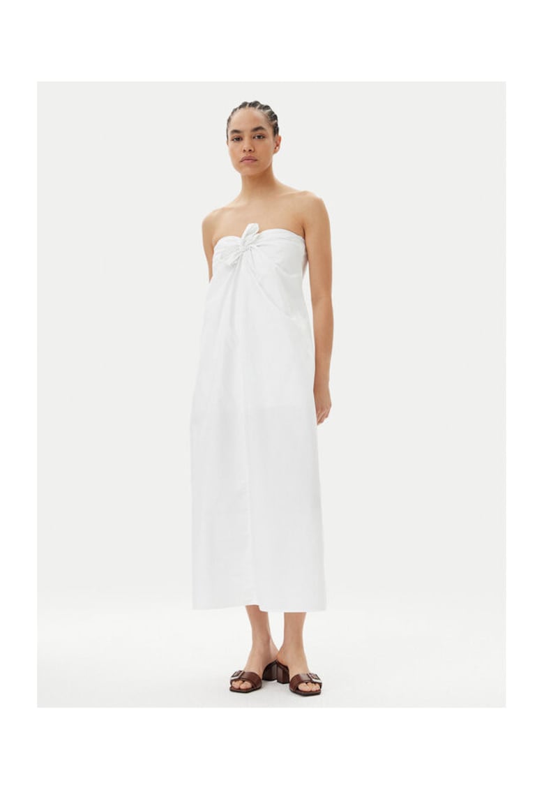 Rochie de vara dama  5568202 - Bumbac - Alb - Alb