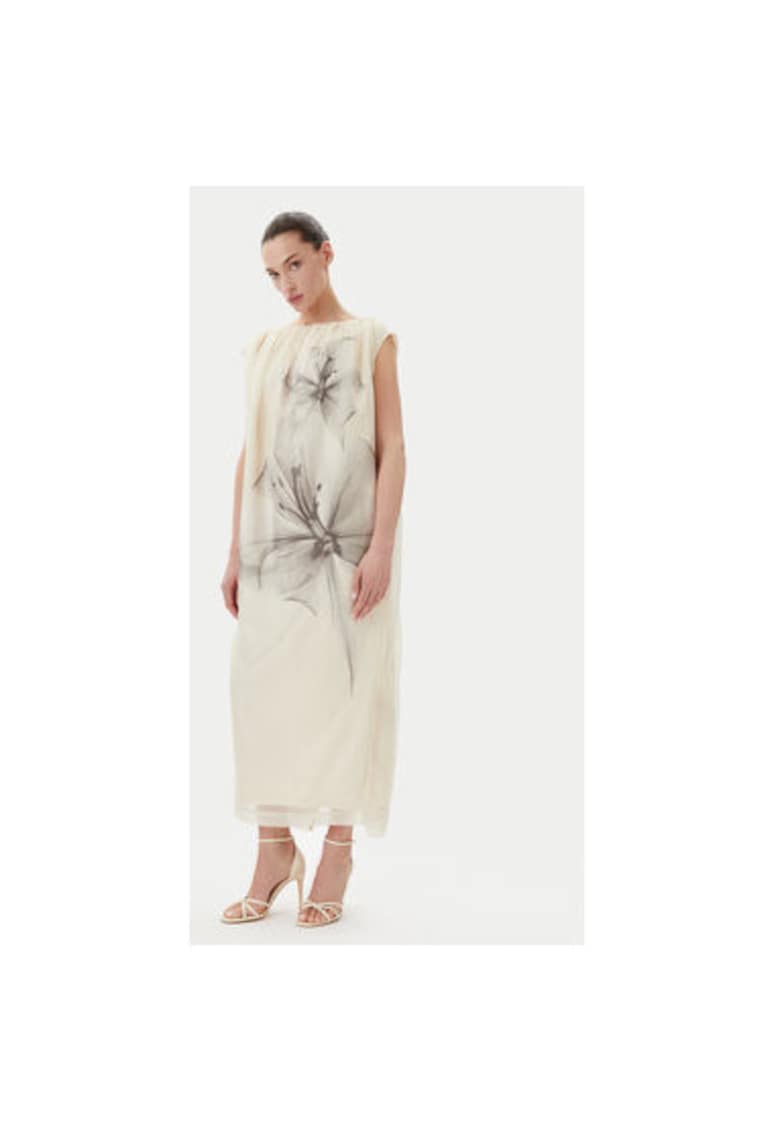 Rochie dama  5586199 - Matase - Ecru - Ecru