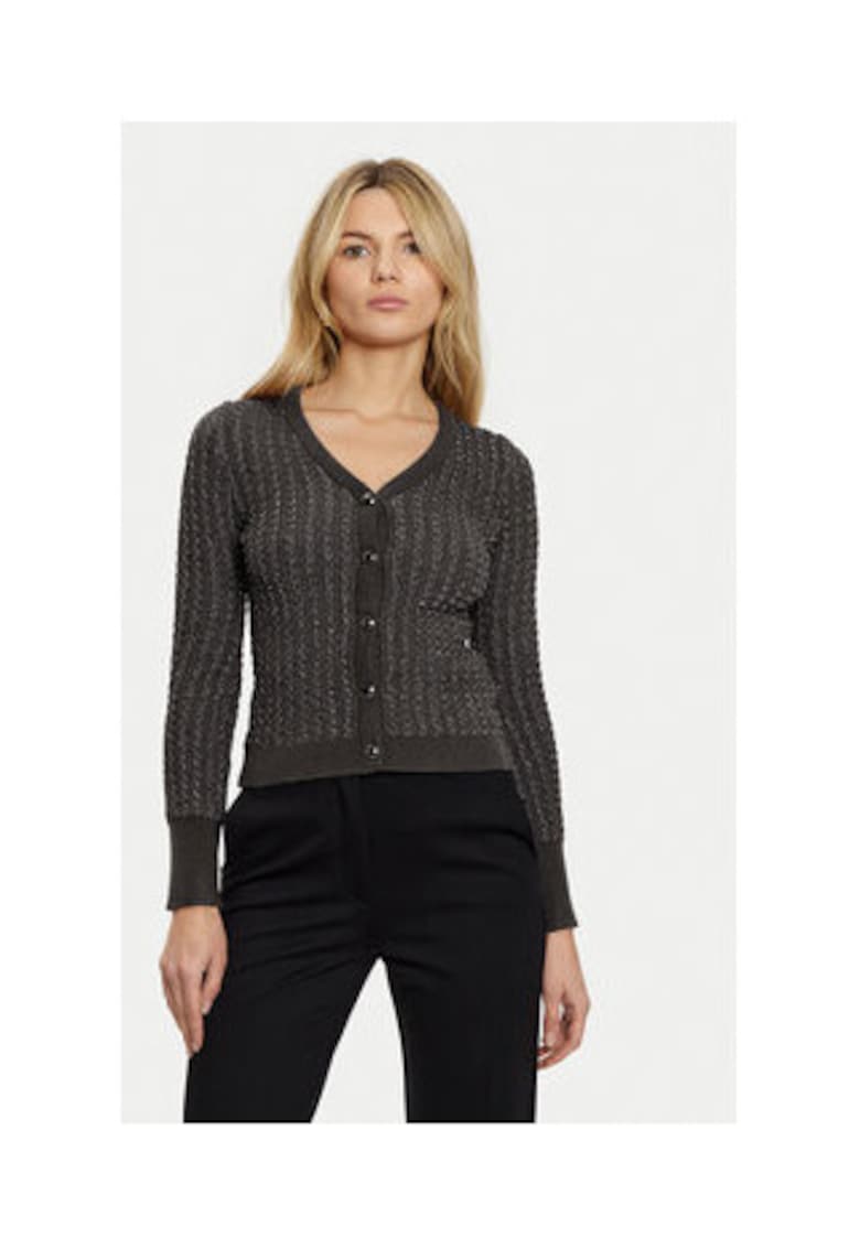 Cardigan cu decolteu in V -