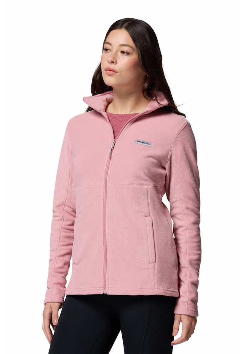 Bluza de trening din fleece - pentru trekking Basin Trail III - Roz pastel