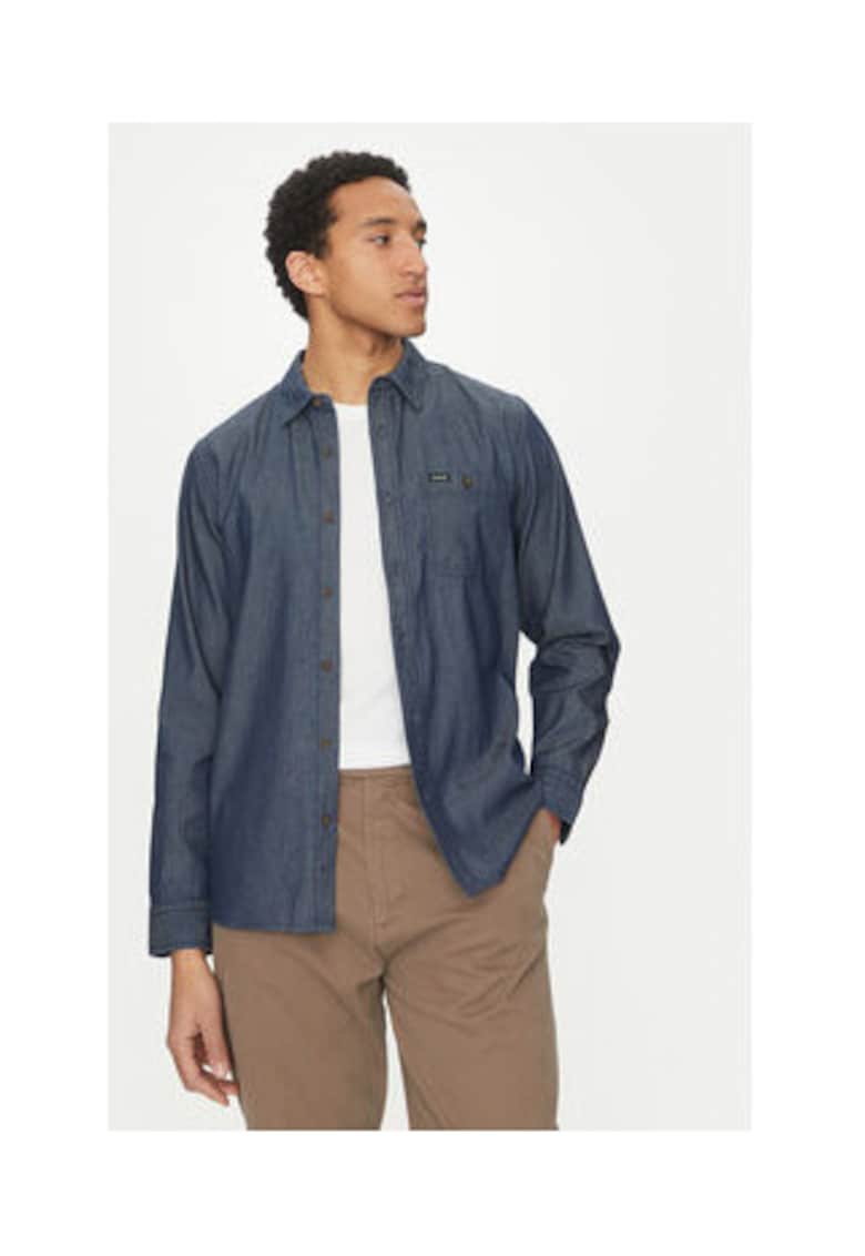 Camasa cu croiala lejera din denim
