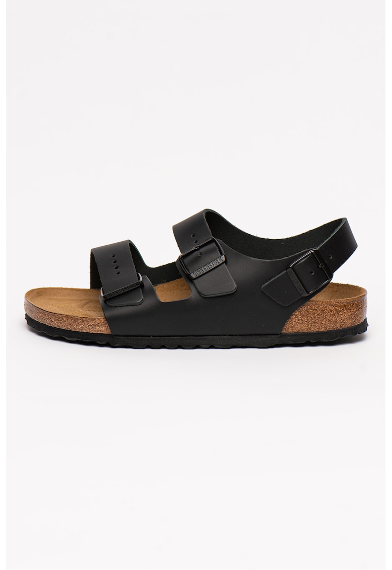 Sandale de piele cu calapod ingust Milano