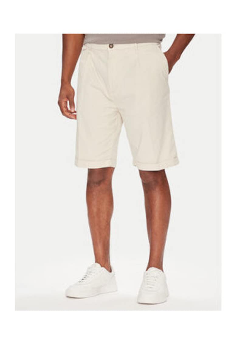 Pantaloni scurti din amestec de bumbac si lyocell