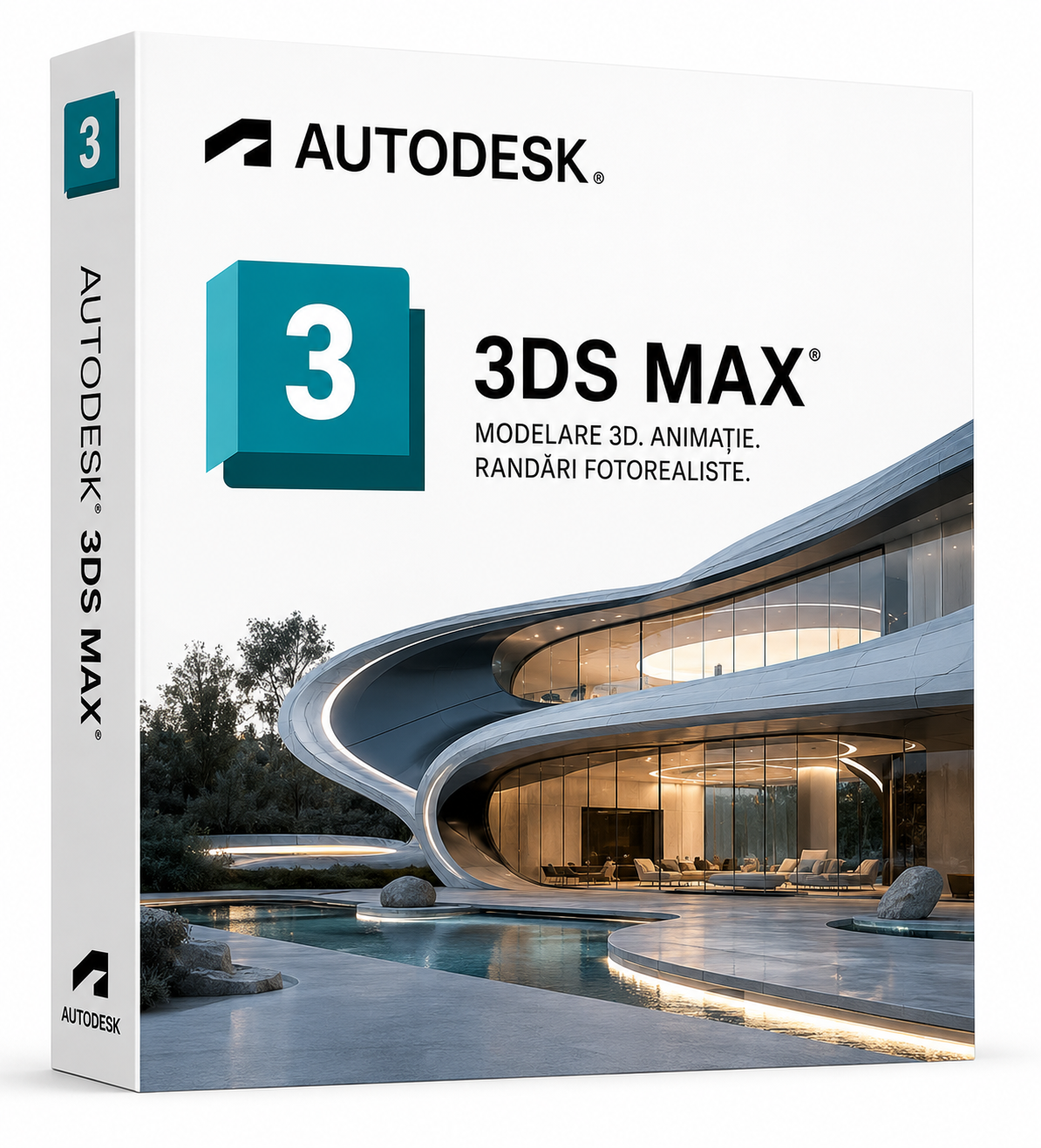 Autodesk 3ds Max ,   Licenta 1 Utilizator   3 ani