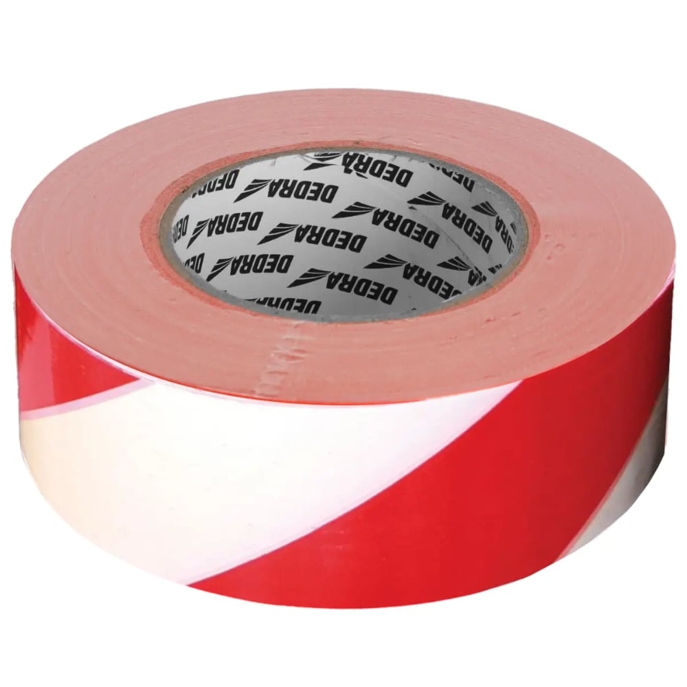 Banda adeziva de avertizare, Dedra 11T2095, PVC, 50 mm x 33 m