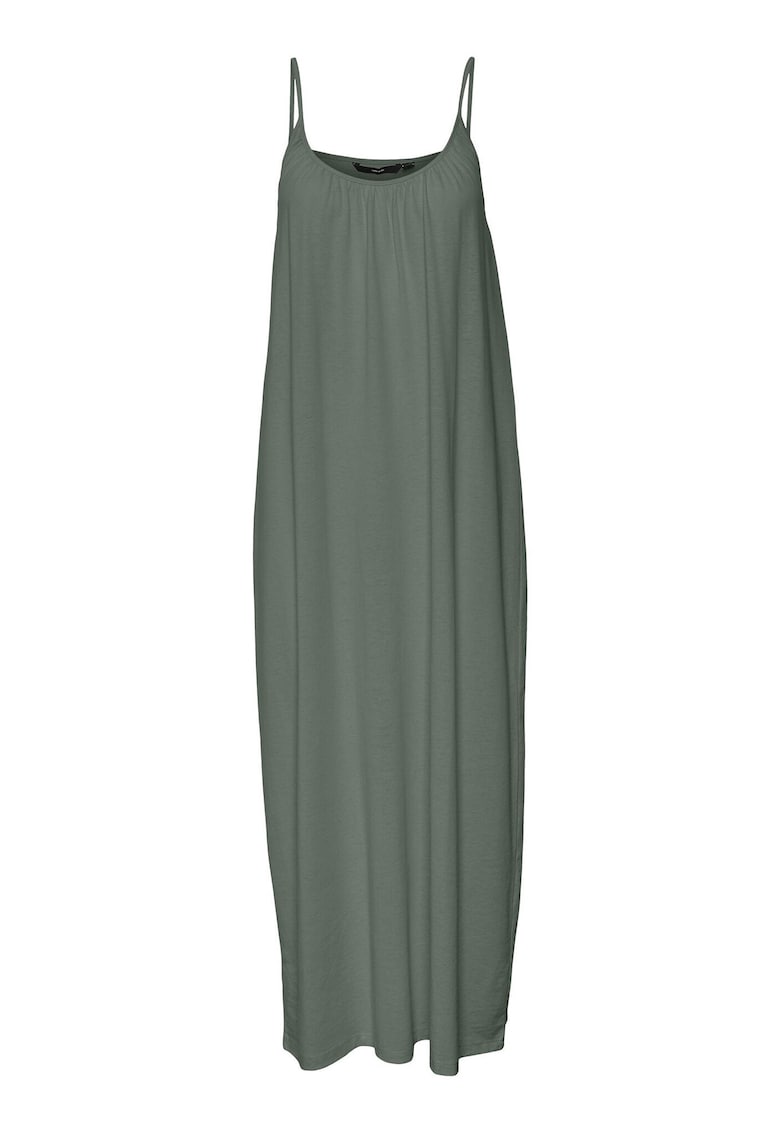 Rochie de vara dama  10286077 - Bumbac/Poliester - Verde - Verde
