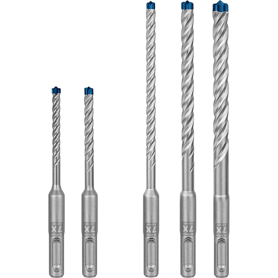 BOSCH SDS plus-7X 5-piece set - 2608900197 EXPERT RANGE