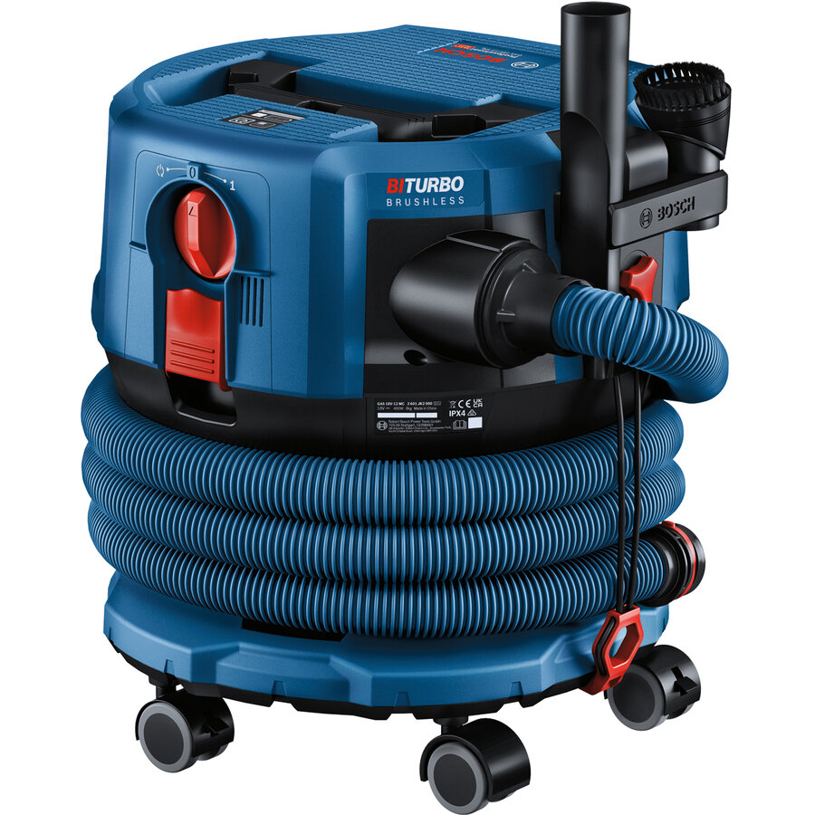 Aspirator fara Acumulator 12L GAS 18V-12 MC 18V 12L Albastru