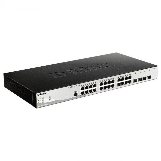 Switch DGS-1210-28P/ME/E Negru