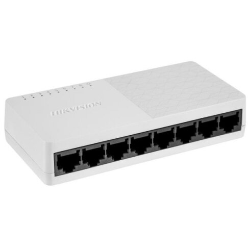 Switch 8P Fara PoE Fara Rack UnManaged Alb