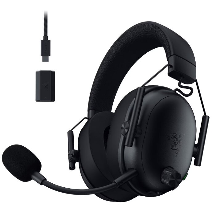 Casti Wireless Blackshark V3 Microfon Unidirectional Negru