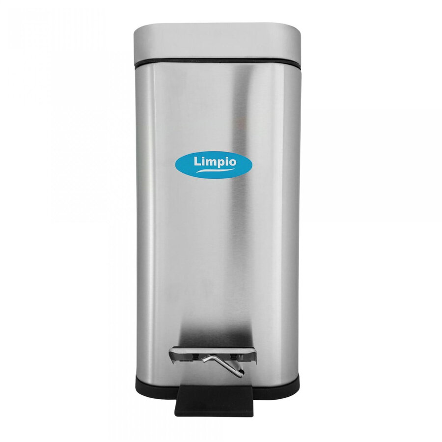 Cos de Gunoi CXR-5L Inox Inchidere Lenta 5L Gri