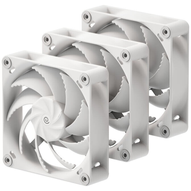 Ventilator H12 PWM 3Pack 120mm Alb