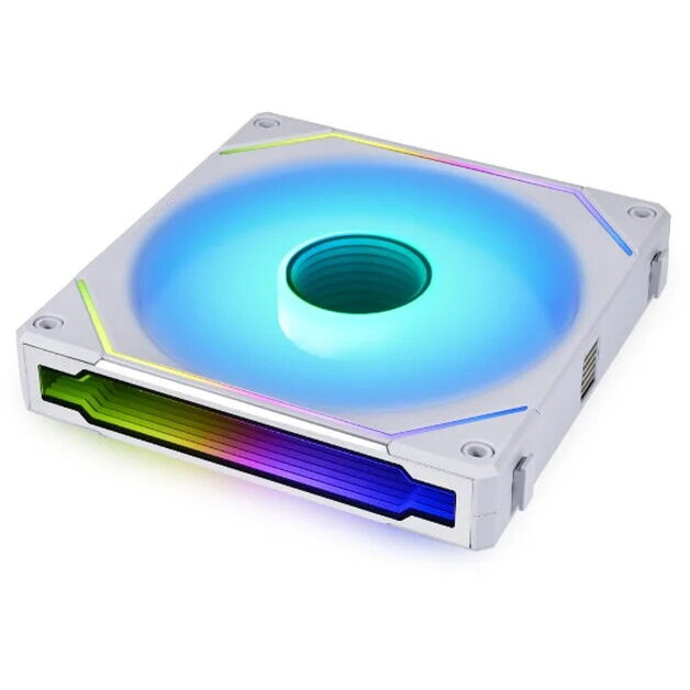 Ventilator UNI FAN SL-INF Wireless ARGB PWM 140mm Alb