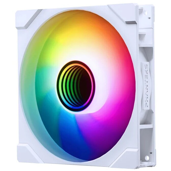 Ventilator M25 Gen2 PWM D-RGB Reverse Blade 140mm Alb