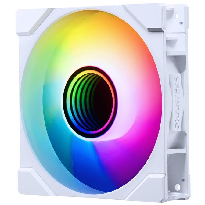 Ventilator M25 Gen2 PWM D-RGB Reverse Blade 120mm Alb