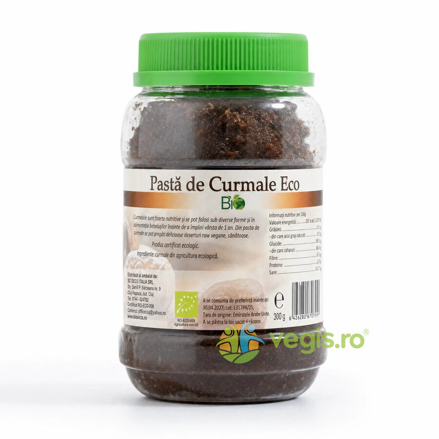Pasta de Curmale Ecologica/Bio 300g