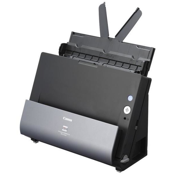 Scanner Canon DRC225, dimensiune A4, rezolutie optica 600 dpi, senzor CIS, usb 2.0, ADF 30 coli, negru / gri
