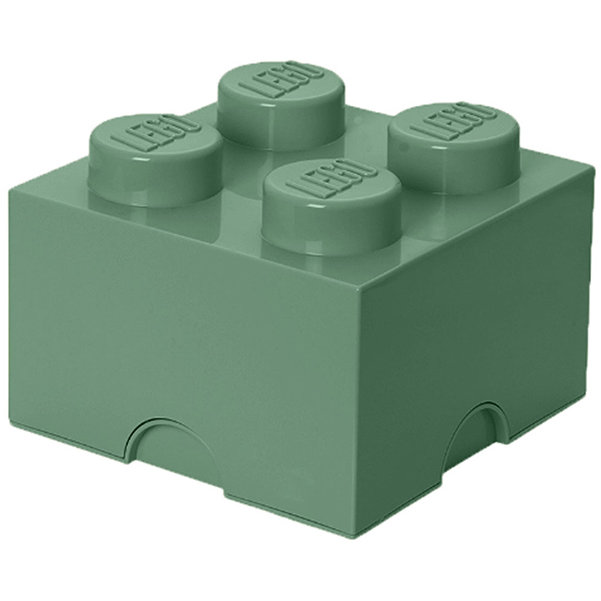 Cutie depozitare LEGO 2X2 verde nisip  (40031747)