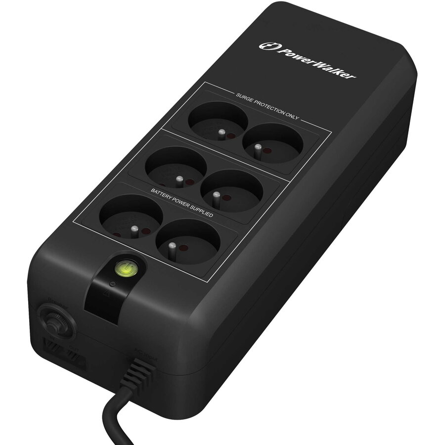 UPS PowerWalker VFD 600 APFC FR, Off-line, 300W, sinusoidal modificat, desktop