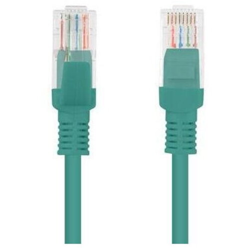 Patchcord Lanberg Cat6 1m,  verde