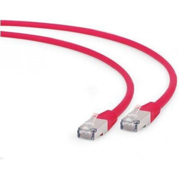 GEMBIRD PP6A-LSZHCU-R-0.5M Gembird patchcord RJ45, cat. 6A,SFTP, LSZH, 0.5m, red