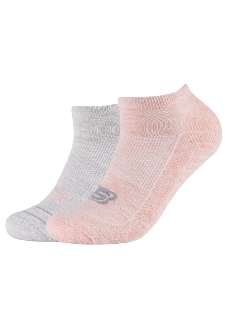Set sosete -  2PPK Basic Cushioned Sneaker Socks 43024 - Gri