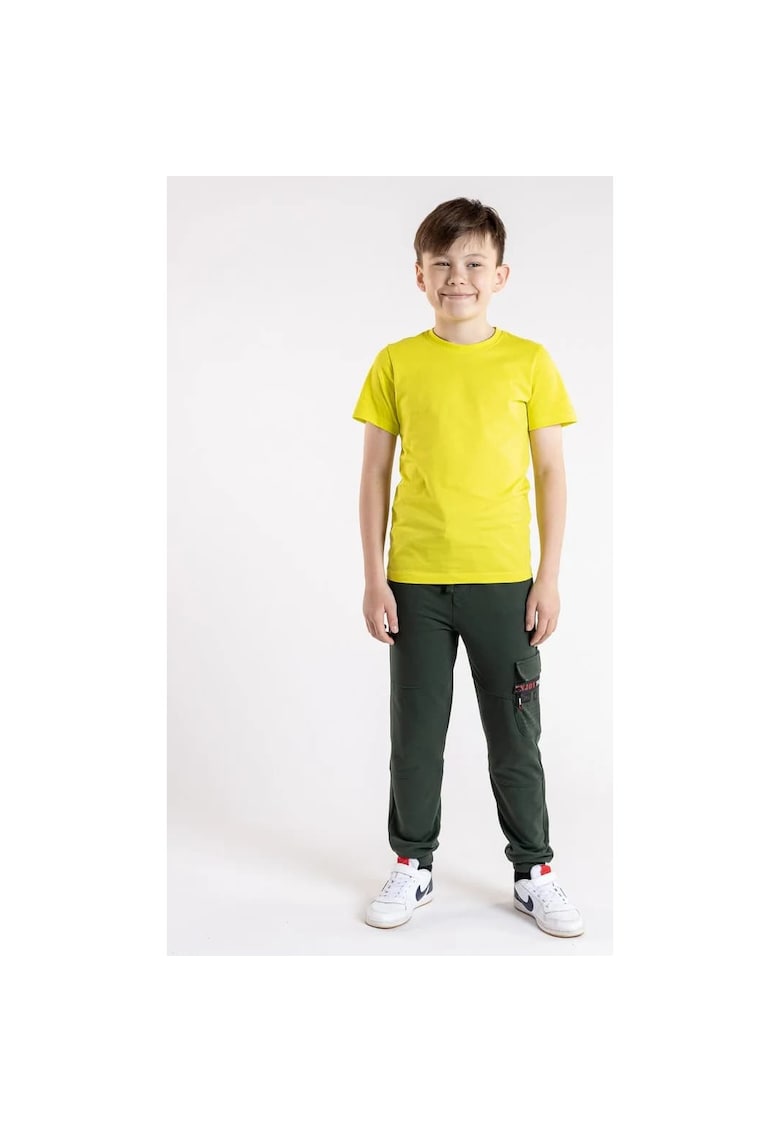 Pantaloni lungi din bumbac pentru baieti