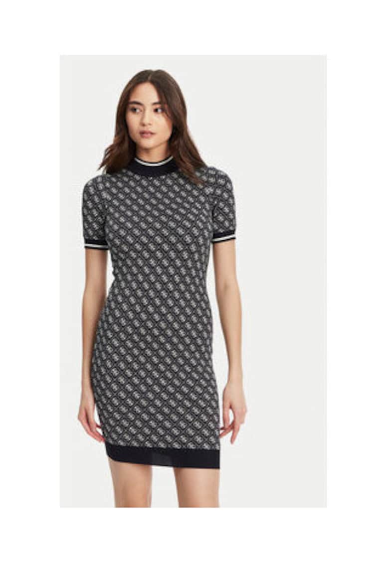 Rochie midi tricotata